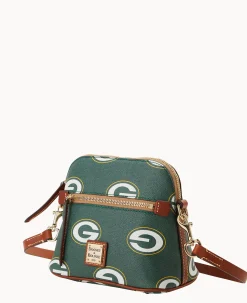 Dooney & Bourke Game Day Ready|Printed Fabric<NFL Domed Crossbody Packers