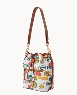 Dooney & Bourke Game Day Ready|Printed Fabric<NFL Drawstring PACKERS