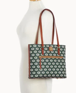 Dooney & Bourke Game Day Ready|Printed Fabric<NFL Shopper PACKERS