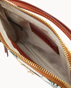 Dooney & Bourke Grab and Go|Wristlets<NFL Zip Around Wristlet Packers