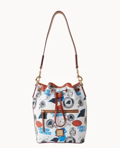 Dooney & Bourke Game Day Ready|Printed Fabric<NFL Drawstring PANTHERS