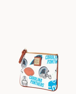 Dooney & Bourke Grab and Go|Wristlets<NFL Stadium Wristlet PANTHERS