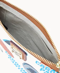 Dooney & Bourke Grab and Go|Wristlets<NFL Stadium Wristlet PANTHERS