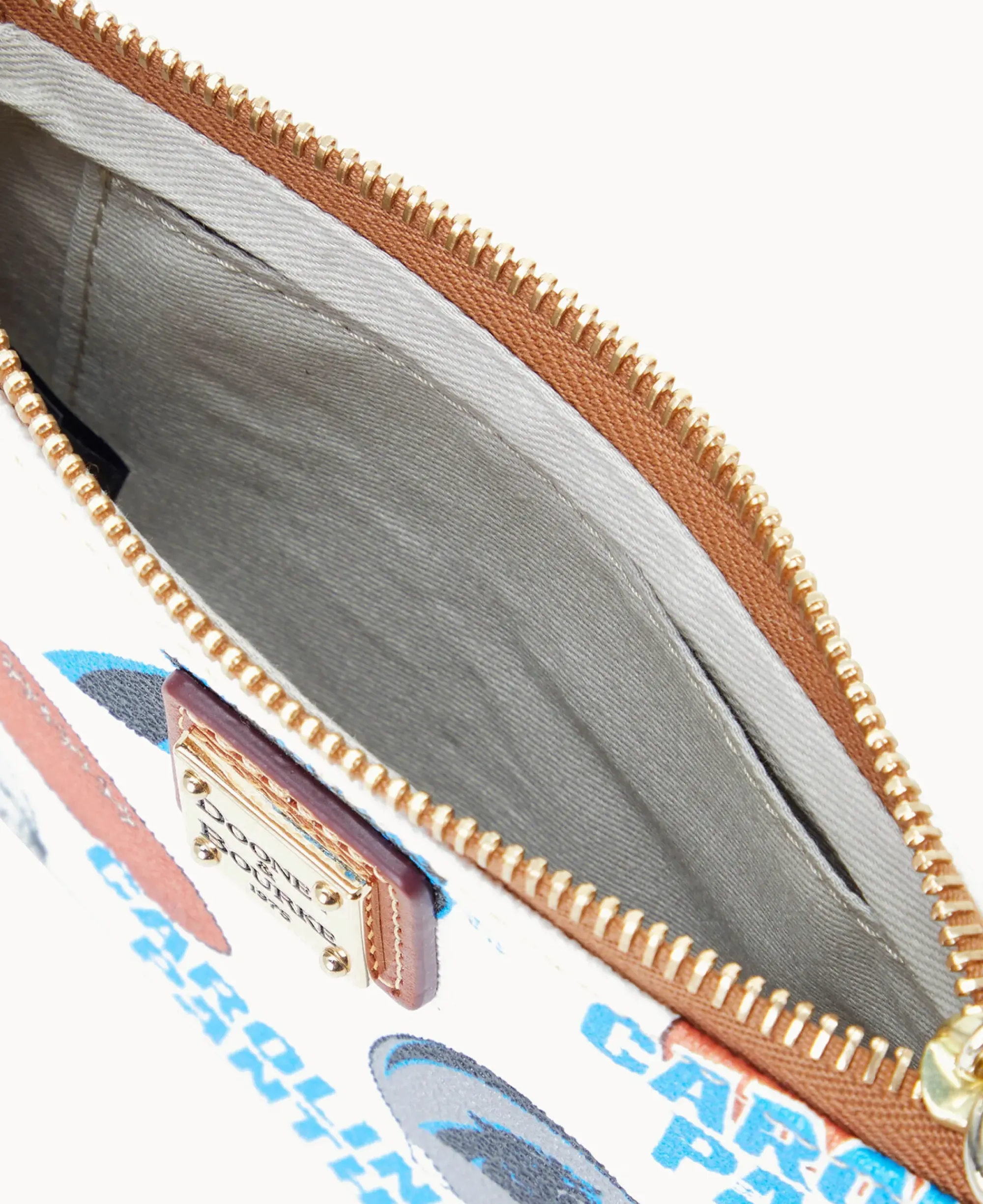 Dooney & Bourke Grab and Go|Wristlets<NFL Stadium Wristlet PANTHERS