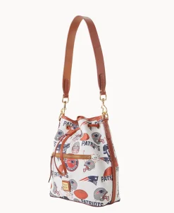Dooney & Bourke Game Day Ready|Printed Fabric<NFL Drawstring PATRIOTS