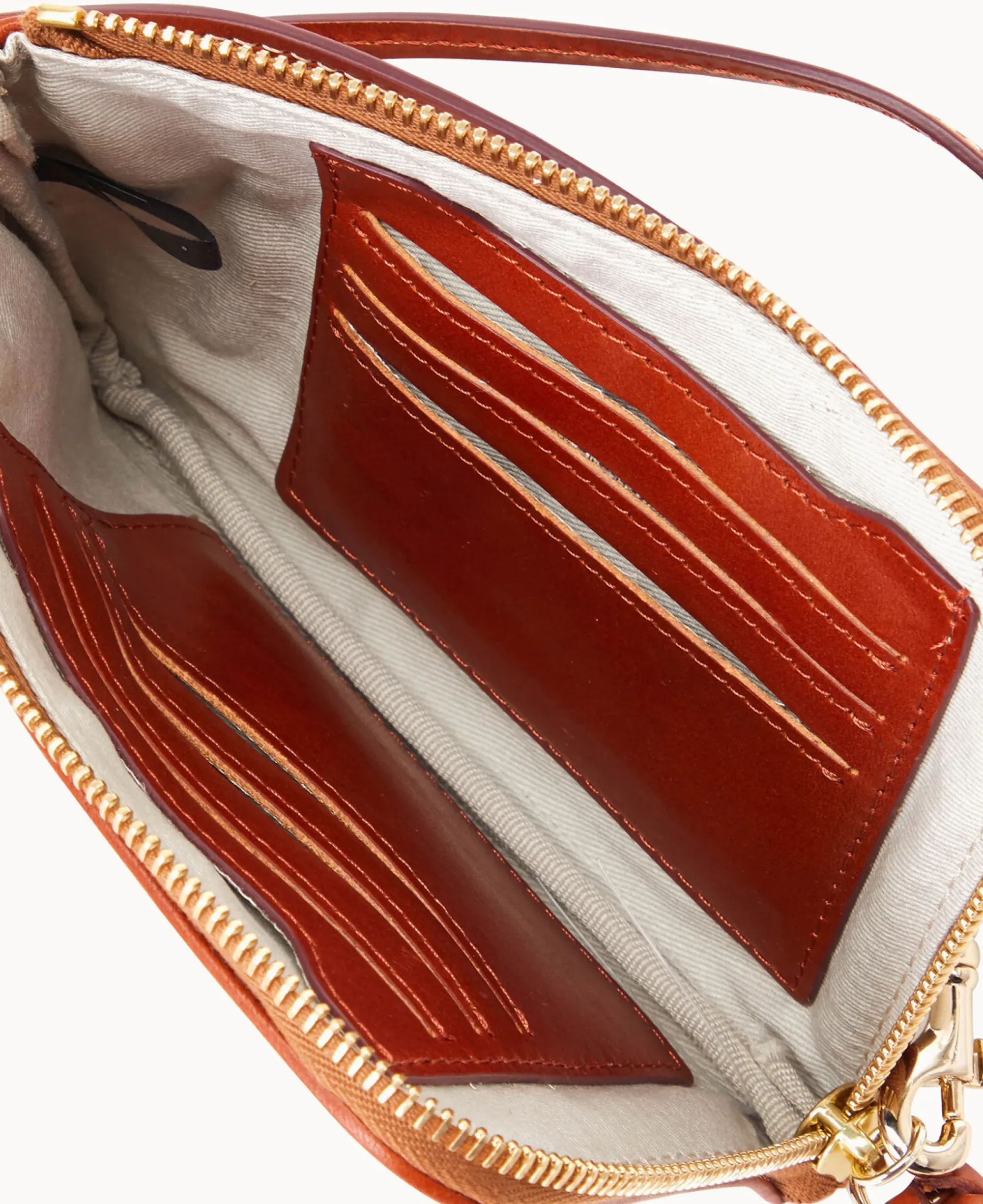 Dooney & Bourke Grab and Go|Wristlets<NFL Multi Function Zip Around PATRIOTS