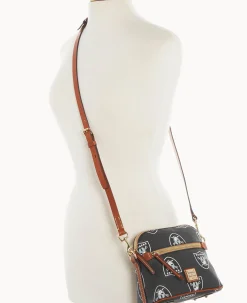 Dooney & Bourke Game Day Ready|Printed Fabric<NFL Domed Crossbody Raiders