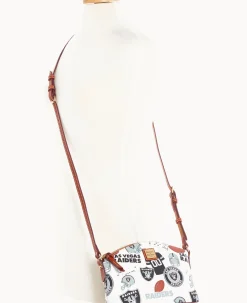 Dooney & Bourke Game Day Ready|Printed Fabric<NFL Suki Crossbody RAIDERS