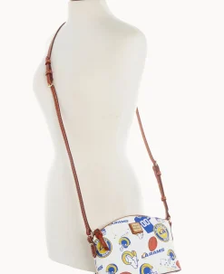 Dooney & Bourke Game Day Ready|Printed Fabric<NFL Suki Crossbody Rams