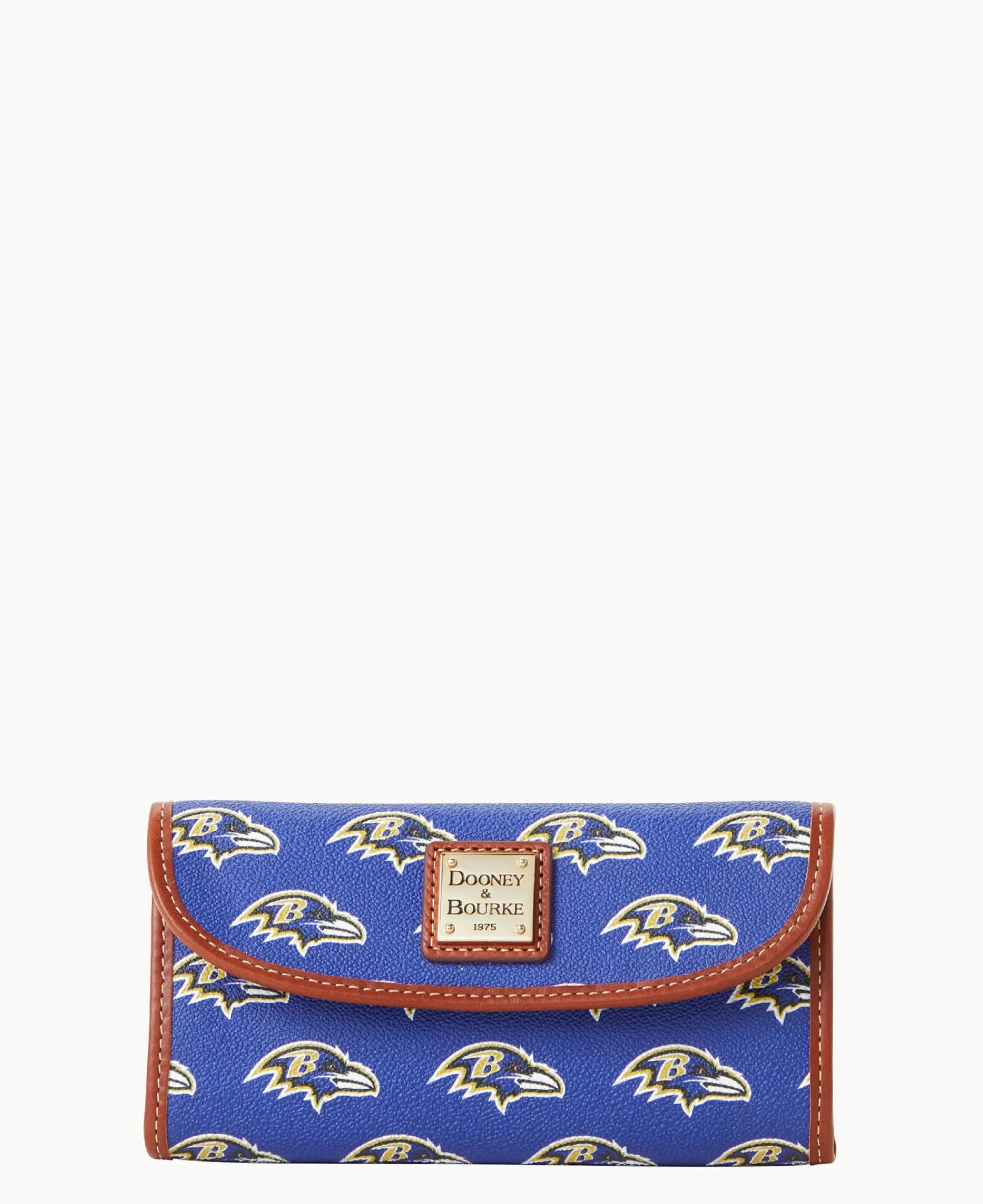 Dooney & Bourke Grab and Go|Wallets<NFL Continental Clutch RAVENS