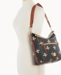 Dooney & Bourke Game Day Ready|Printed Fabric<NFL Large Sac Saints