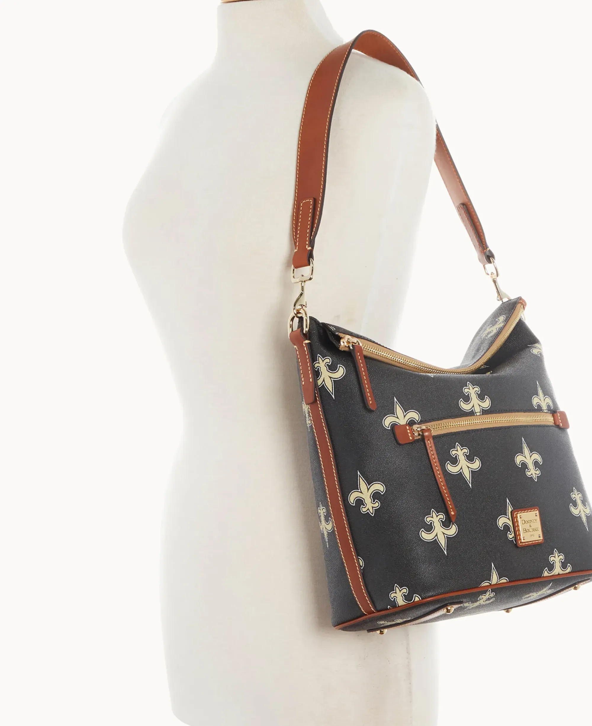 Dooney & Bourke Game Day Ready|Printed Fabric<NFL Large Sac Saints