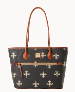 Dooney & Bourke Game Day Ready|Printed Fabric<NFL Tote Saints