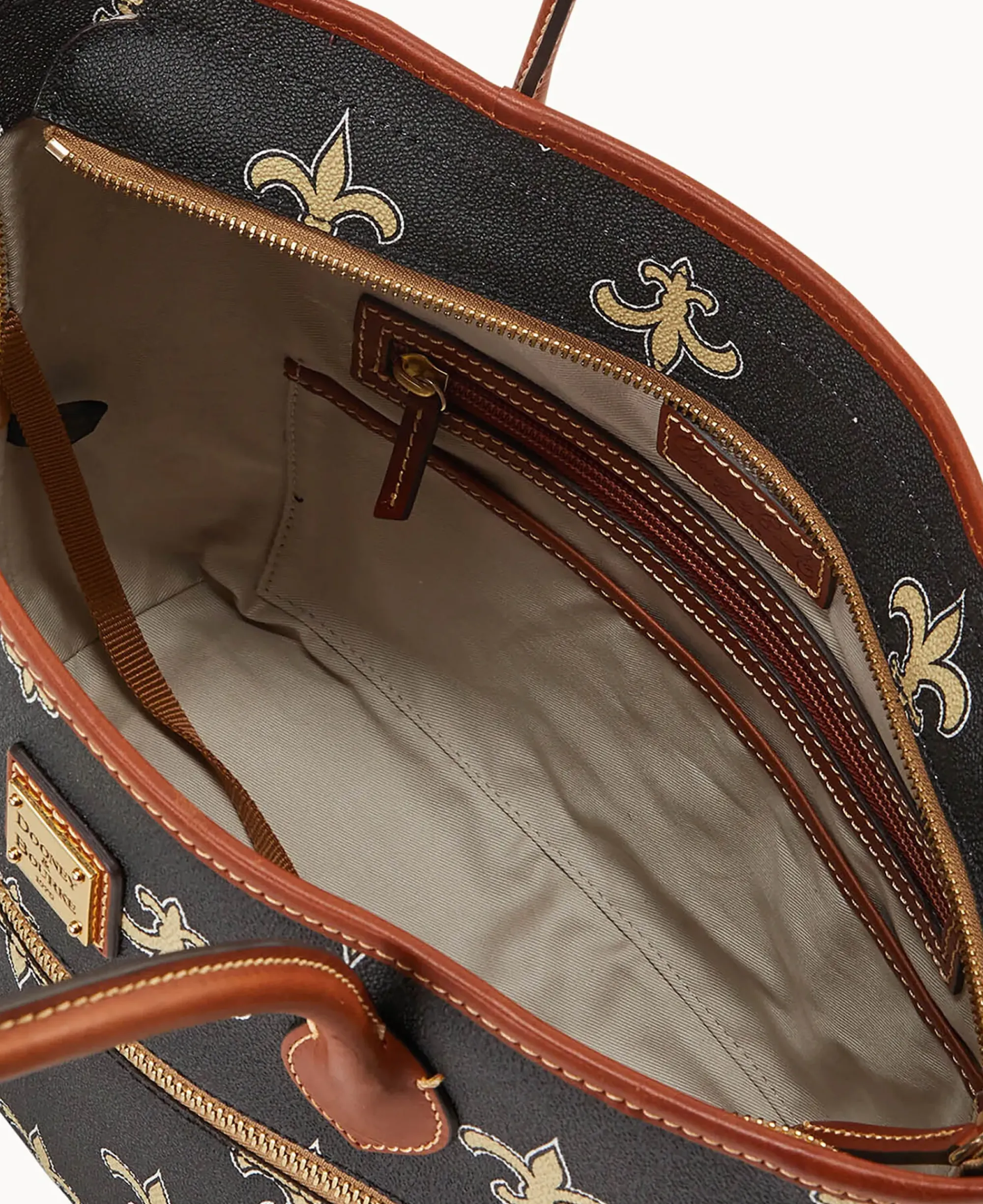 Dooney & Bourke Game Day Ready|Printed Fabric<NFL Tote Saints