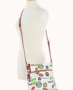 Dooney & Bourke Game Day Ready|Printed Fabric<NFL Crossbody SEAHAWKS