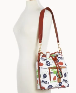 Dooney & Bourke Game Day Ready|Printed Fabric<NFL Drawstring SEAHAWKS