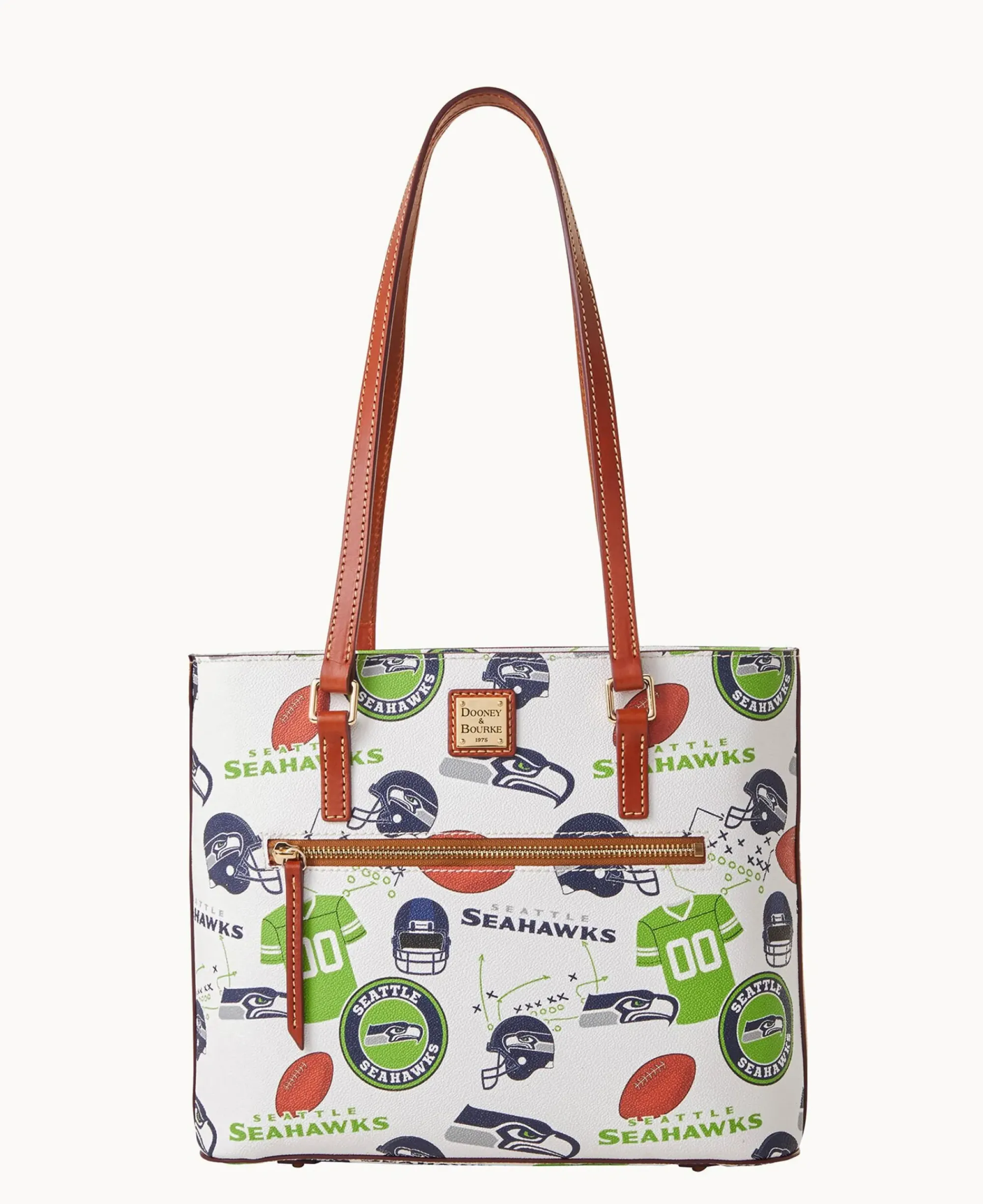 Dooney & Bourke Game Day Ready|Printed Fabric<NFL Shopper SEAHAWKS