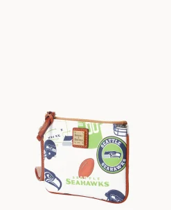 Dooney & Bourke Grab and Go|Wristlets<NFL Stadium Wristlet SEAHAWKS