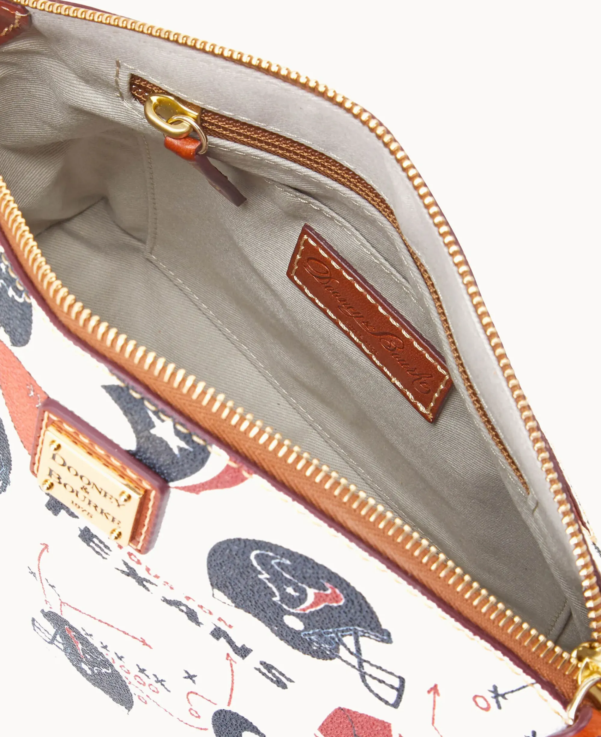 Dooney & Bourke Game Day Ready|Printed Fabric<NFL Suki Crossbody TEXANS
