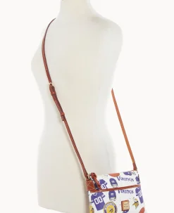Dooney & Bourke Game Day Ready|Printed Fabric<NFL Ginger Crossbody VIKINGS