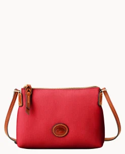 Dooney & Bourke Spring Style|Nylon<Nylon Crossbody Pouchette Red