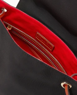 Dooney & Bourke Spring Style|Ready For the Getaway<Nylon Flap Backpack Black