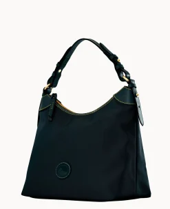 Dooney & Bourke Spring Style|Ready For the Getaway<Nylon Large Erica Black Black