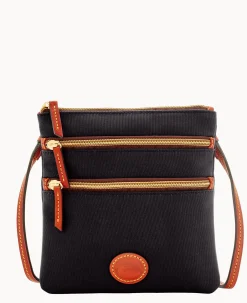Dooney & Bourke Spring Style|Nylon<Nylon North South Triple Zip Black