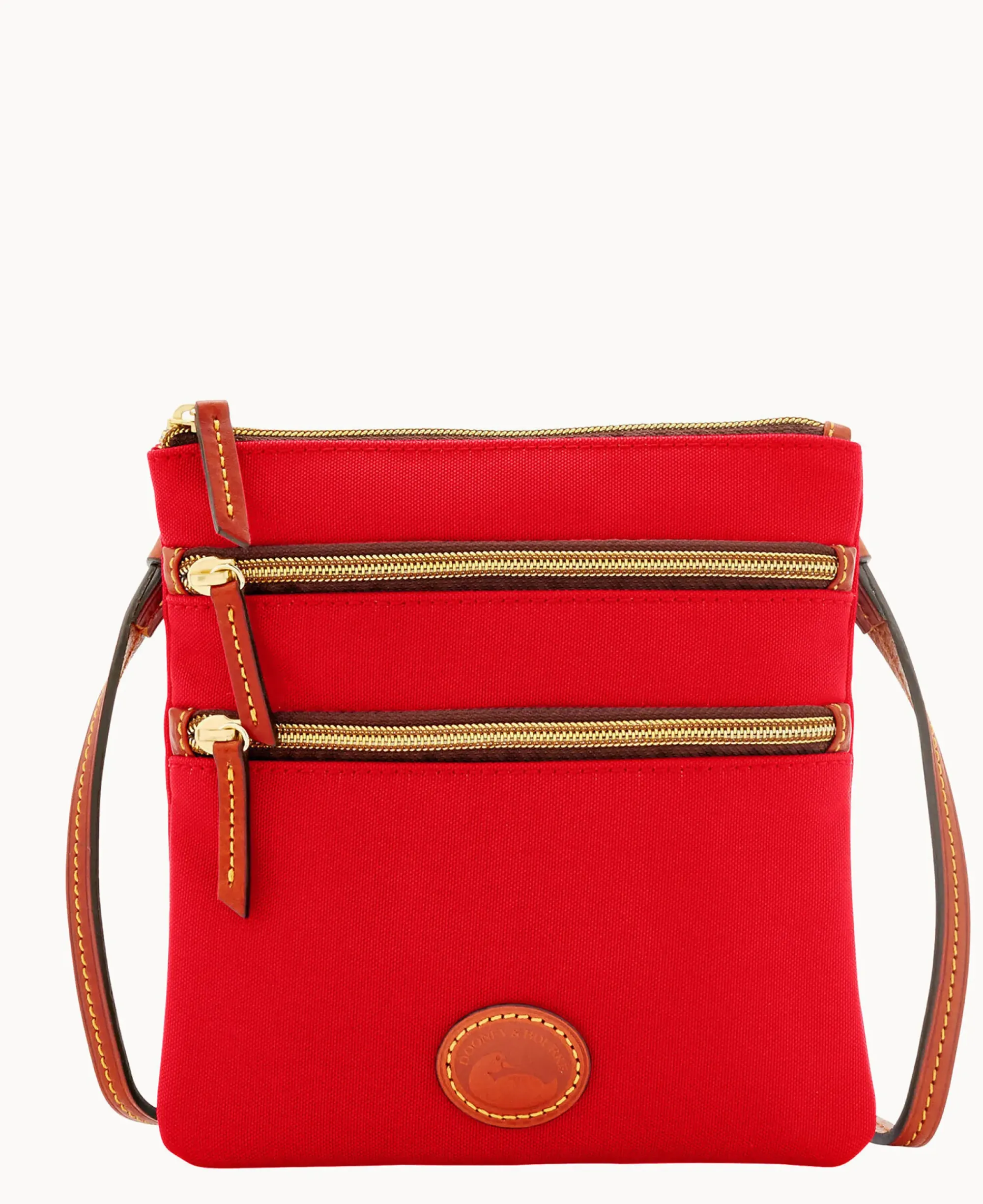 Dooney & Bourke Spring Style|Nylon<Nylon North South Triple Zip Red
