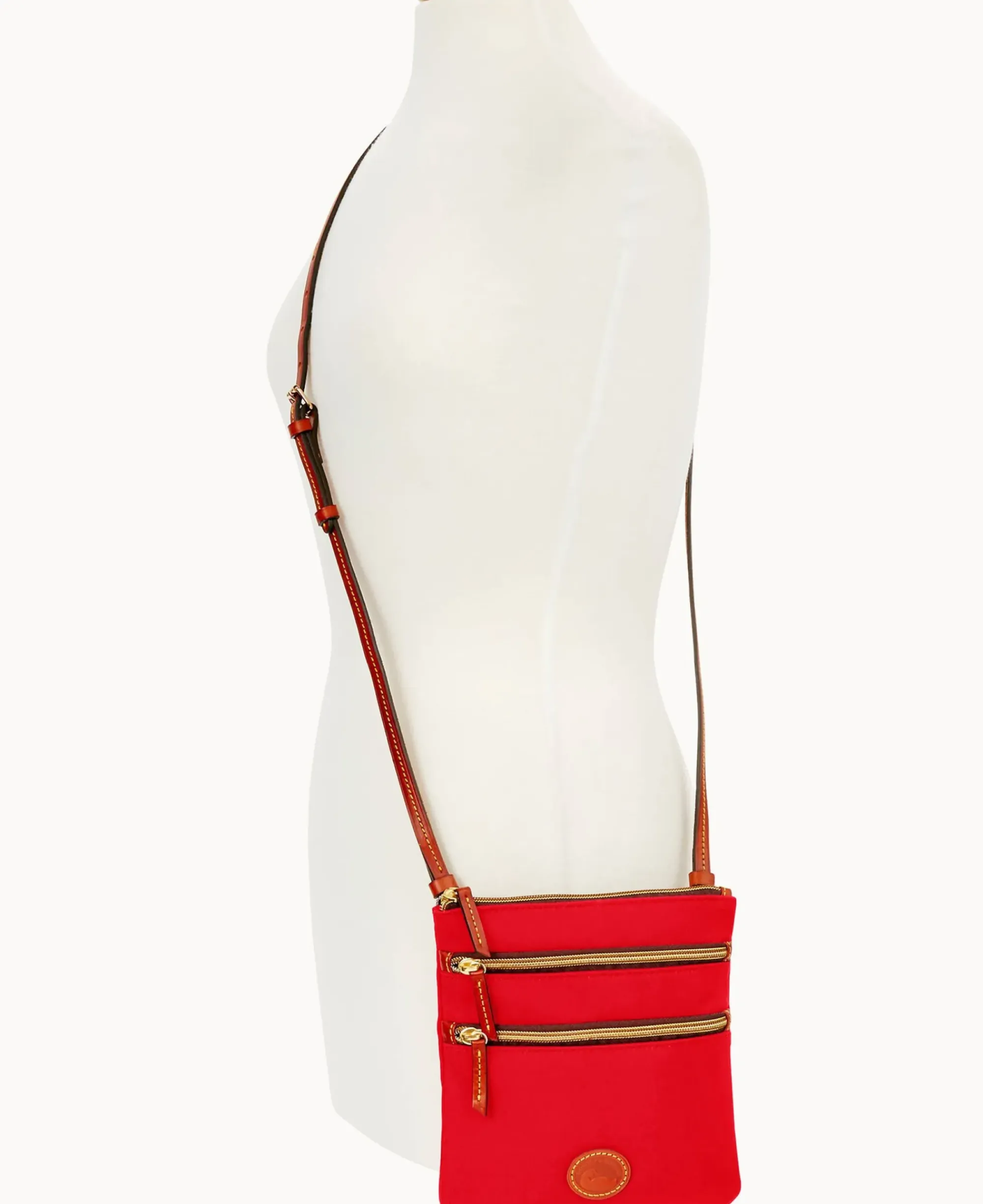 Dooney & Bourke Spring Style|Nylon<Nylon North South Triple Zip Red