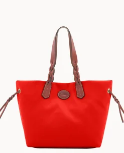 Dooney & Bourke Spring Style|Ready For the Getaway<Nylon Shopper Red