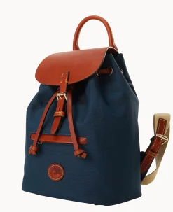Dooney & Bourke Spring Style|Ready For the Getaway<Nylon Small Allie Backpack Navy