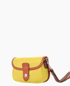Dooney & Bourke Grab and Go|Wristlets<Oncour Cabriolet Flap Wristlet Yellow