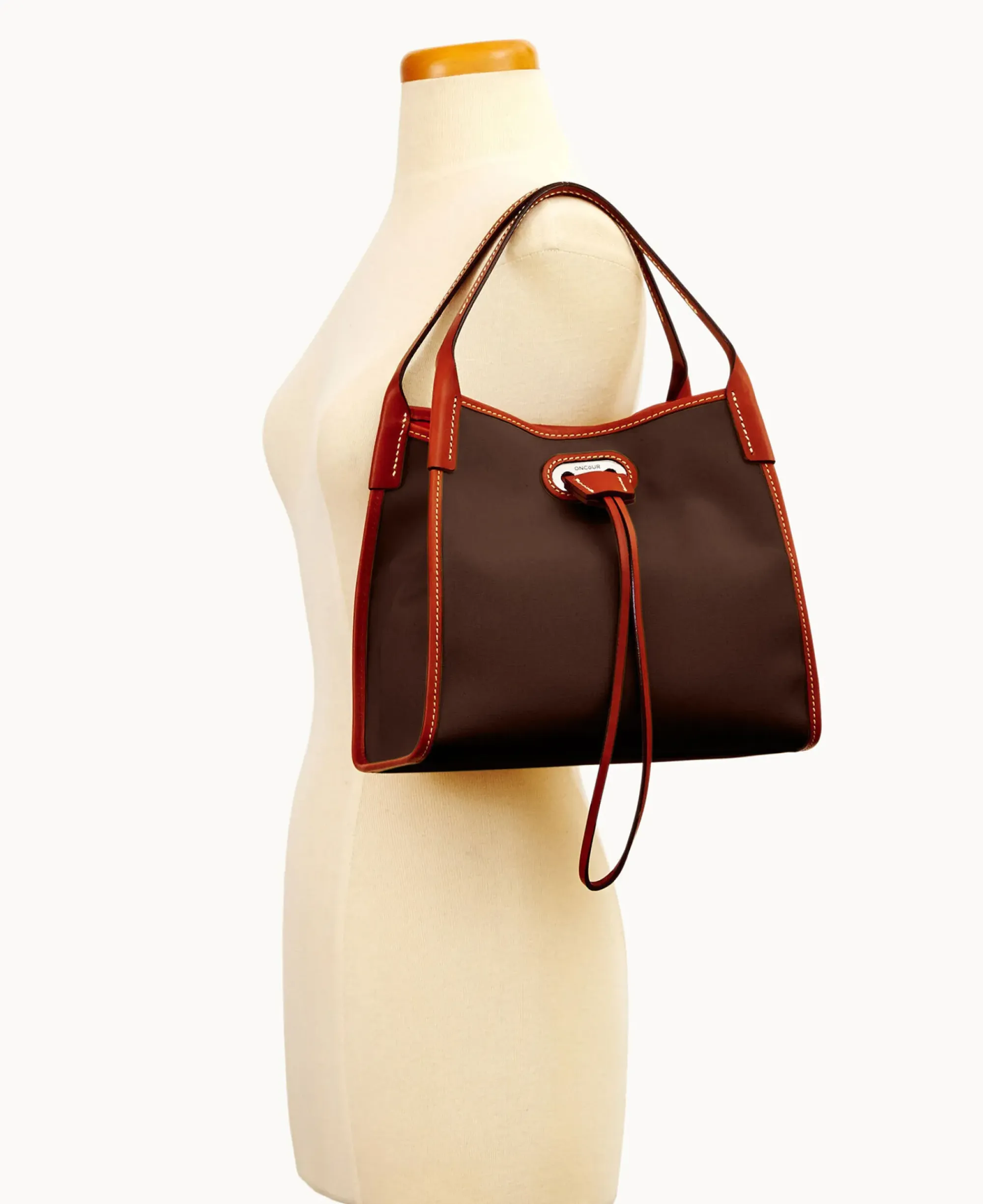 Dooney & Bourke Mini Bags|Shoulder Bags<Oncour Cabriolet Mini Full Up Brown