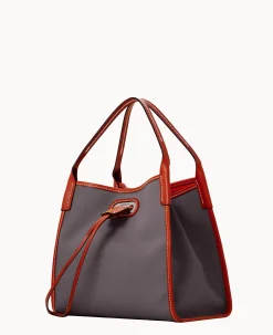 Dooney & Bourke Mini Bags|Shoulder Bags<Oncour Cabriolet Mini Full Up Dark Grey