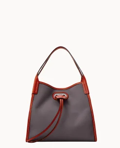Dooney & Bourke Mini Bags|Shoulder Bags<Oncour Cabriolet Mini Full Up Dark Grey