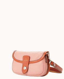 Dooney & Bourke Grab and Go|Wristlets<Oncour Elba Flap Wristlet Blush
