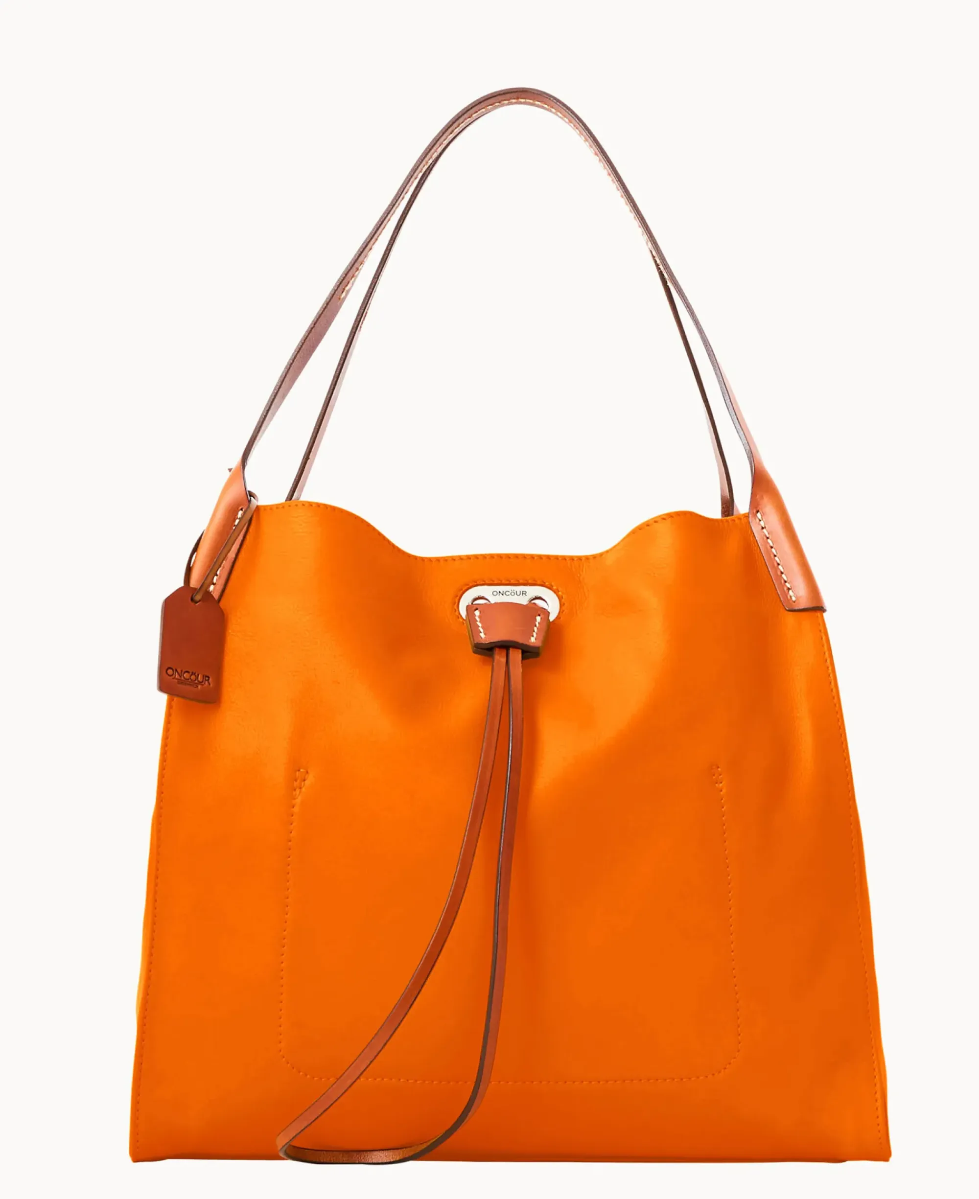 Dooney & Bourke Ready For the Getaway|Smooth Leather<Oncour Elba Full Up Two Tangerine