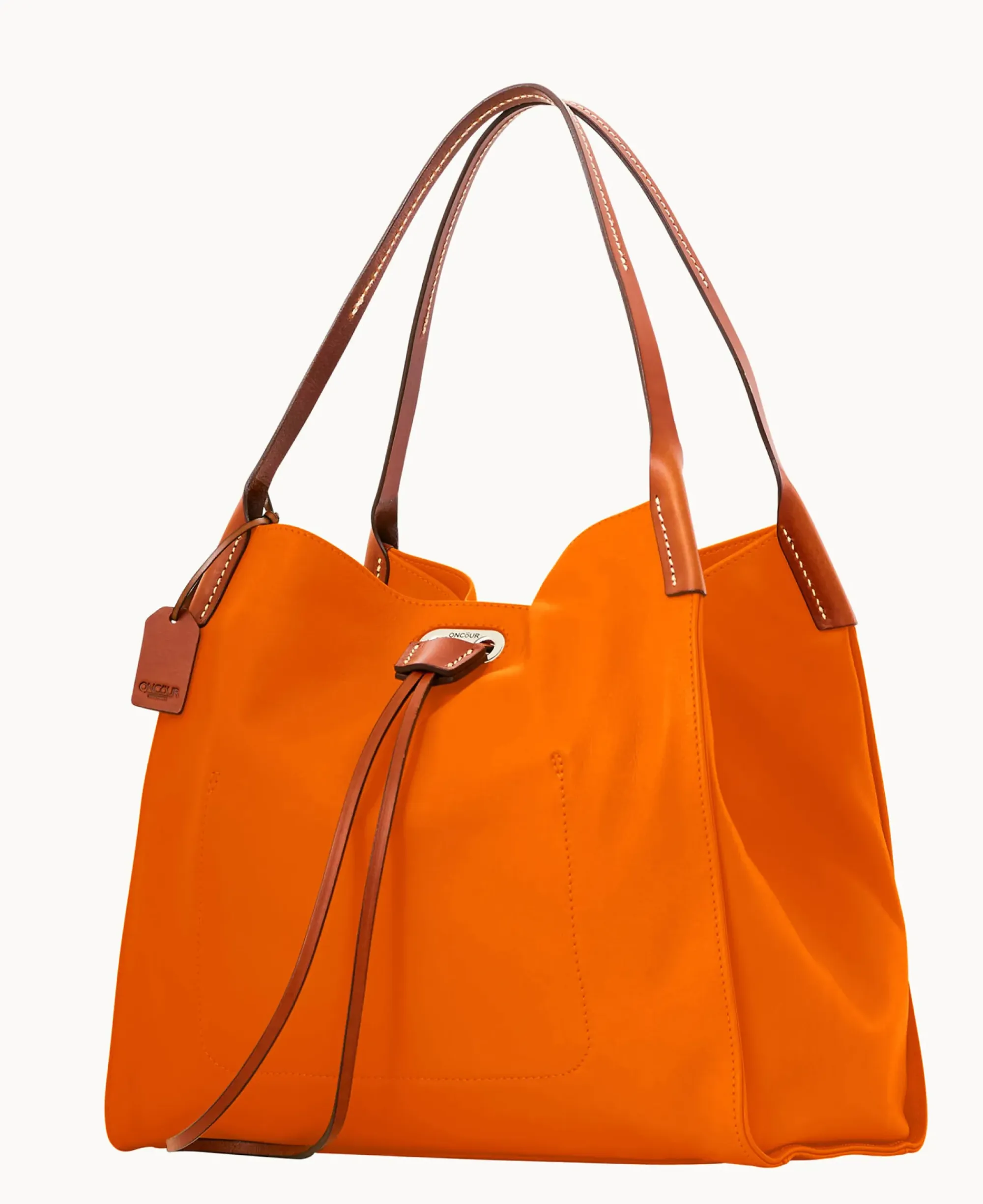Dooney & Bourke Ready For the Getaway|Smooth Leather<Oncour Elba Full Up Two Tangerine