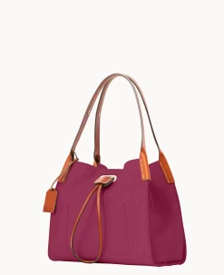 Dooney & Bourke Ready For the Getaway|Smooth Leather<Oncour Elba Mini Full Up Two Fuchsia