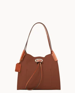 Dooney & Bourke Smooth Leather|Mini Bags<Oncour Roux Polo Mini Full Up Two Taupe