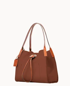 Dooney & Bourke Smooth Leather|Mini Bags<Oncour Roux Polo Mini Full Up Two Taupe