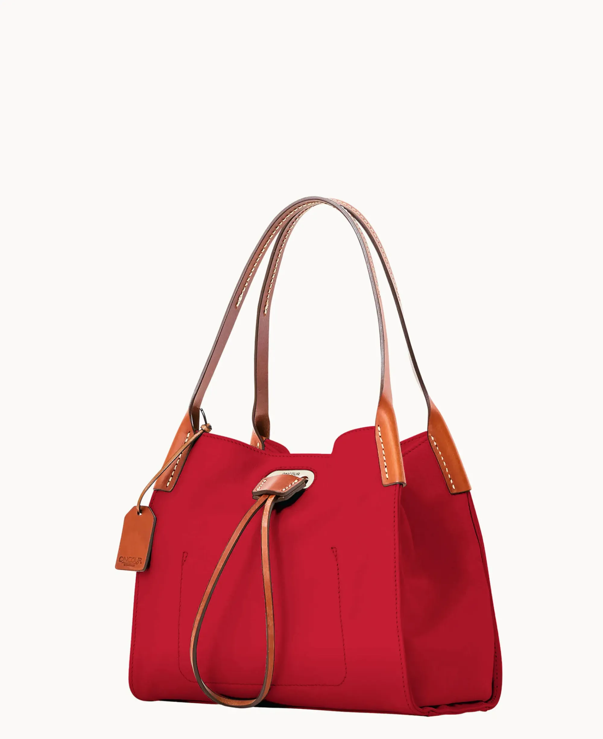 Dooney & Bourke Smooth Leather|Mini Bags<Oncour Roux Polo Mini Full Up Two Red