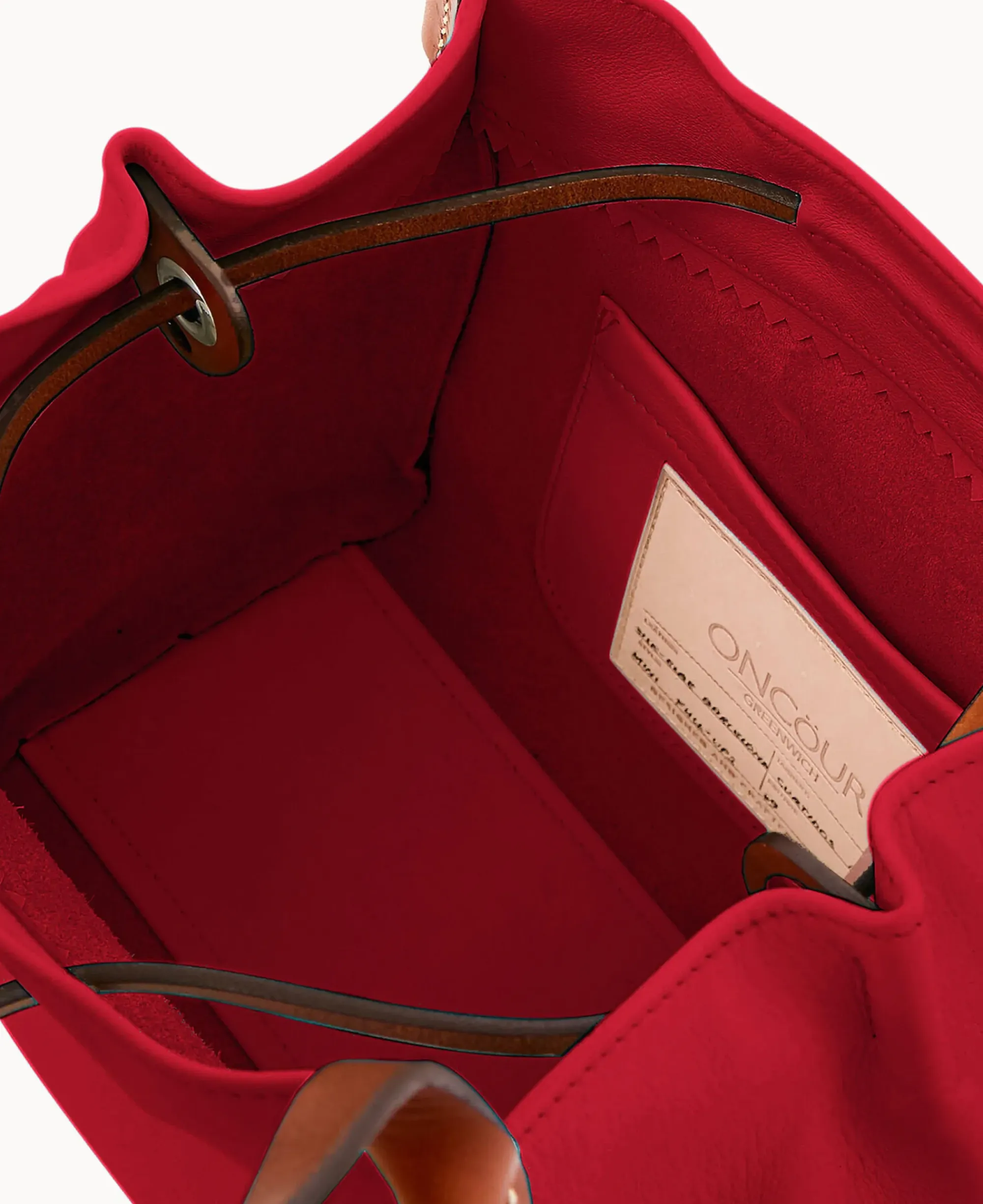 Dooney & Bourke Smooth Leather|Mini Bags<Oncour Roux Polo Mini Full Up Two Red