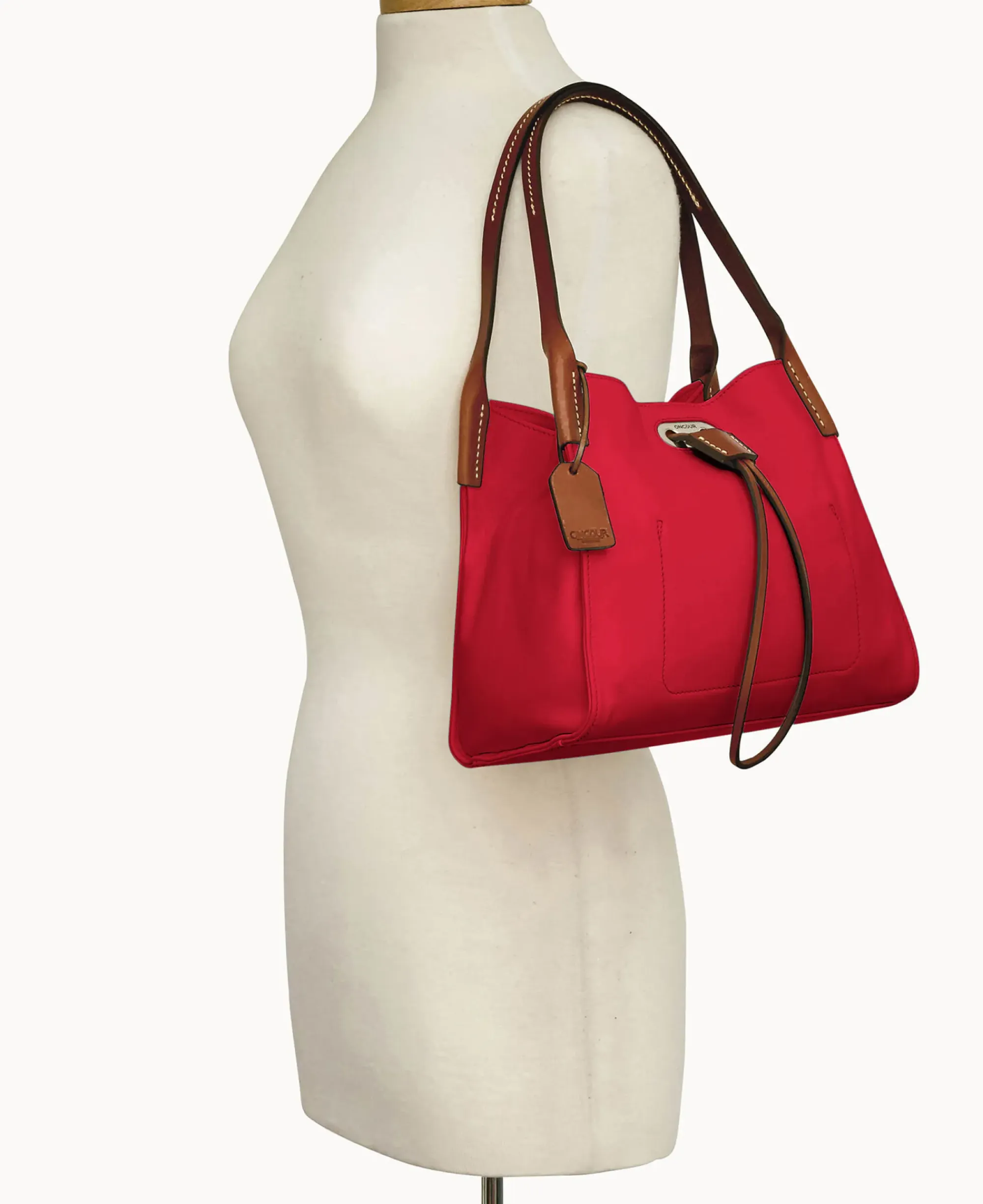 Dooney & Bourke Smooth Leather|Mini Bags<Oncour Roux Polo Mini Full Up Two Red
