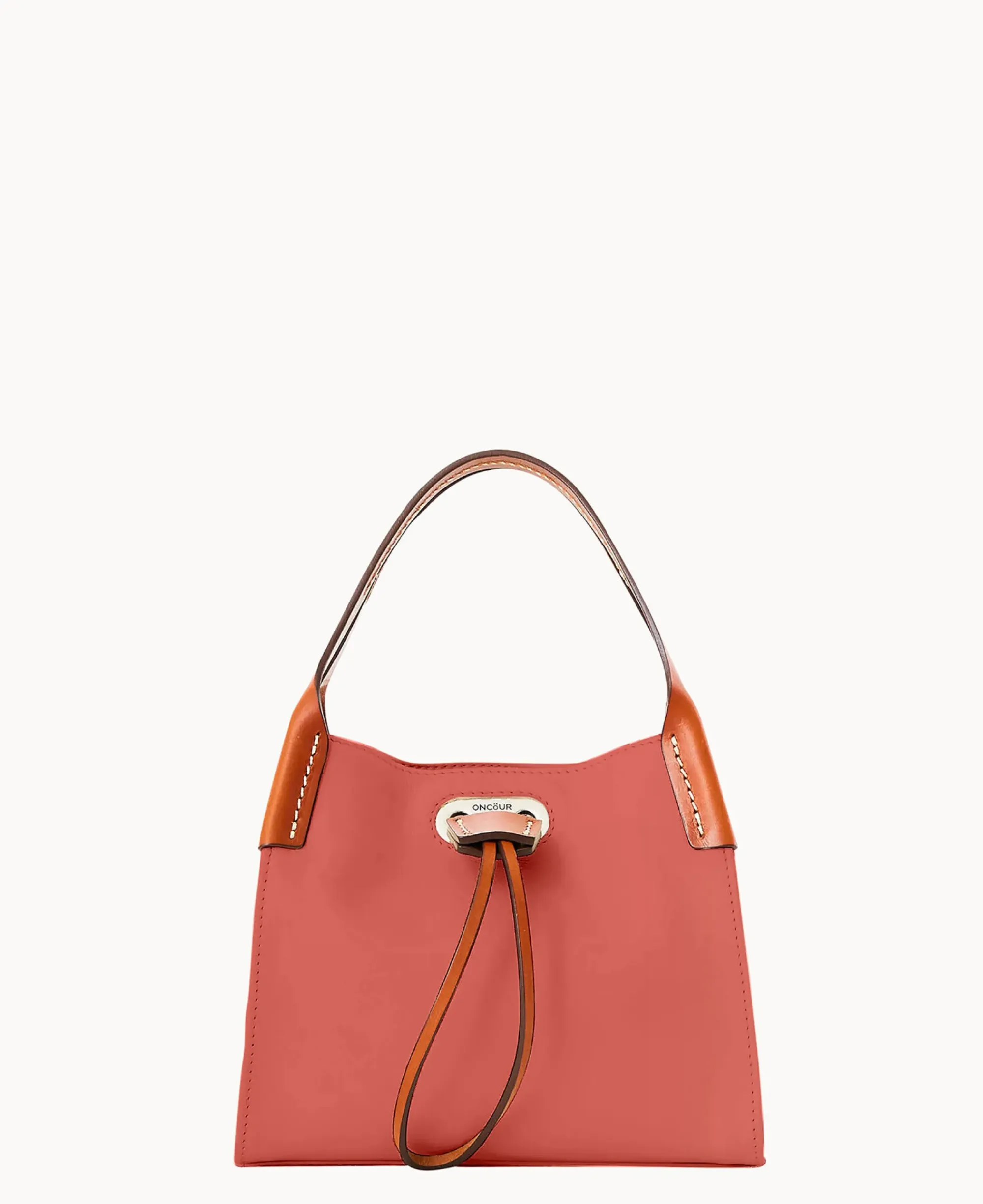 Dooney & Bourke Smooth Leather|Shoulder Bags<Oncour Roux Polo Tiny Full Up Dusty Rose