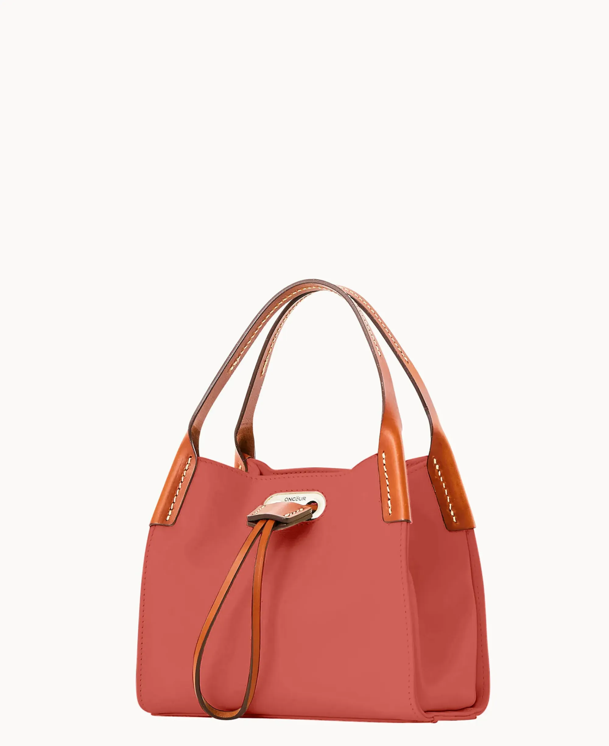 Dooney & Bourke Smooth Leather|Shoulder Bags<Oncour Roux Polo Tiny Full Up Dusty Rose