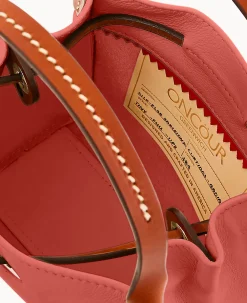 Dooney & Bourke Smooth Leather|Shoulder Bags<Oncour Roux Polo Tiny Full Up Dusty Rose