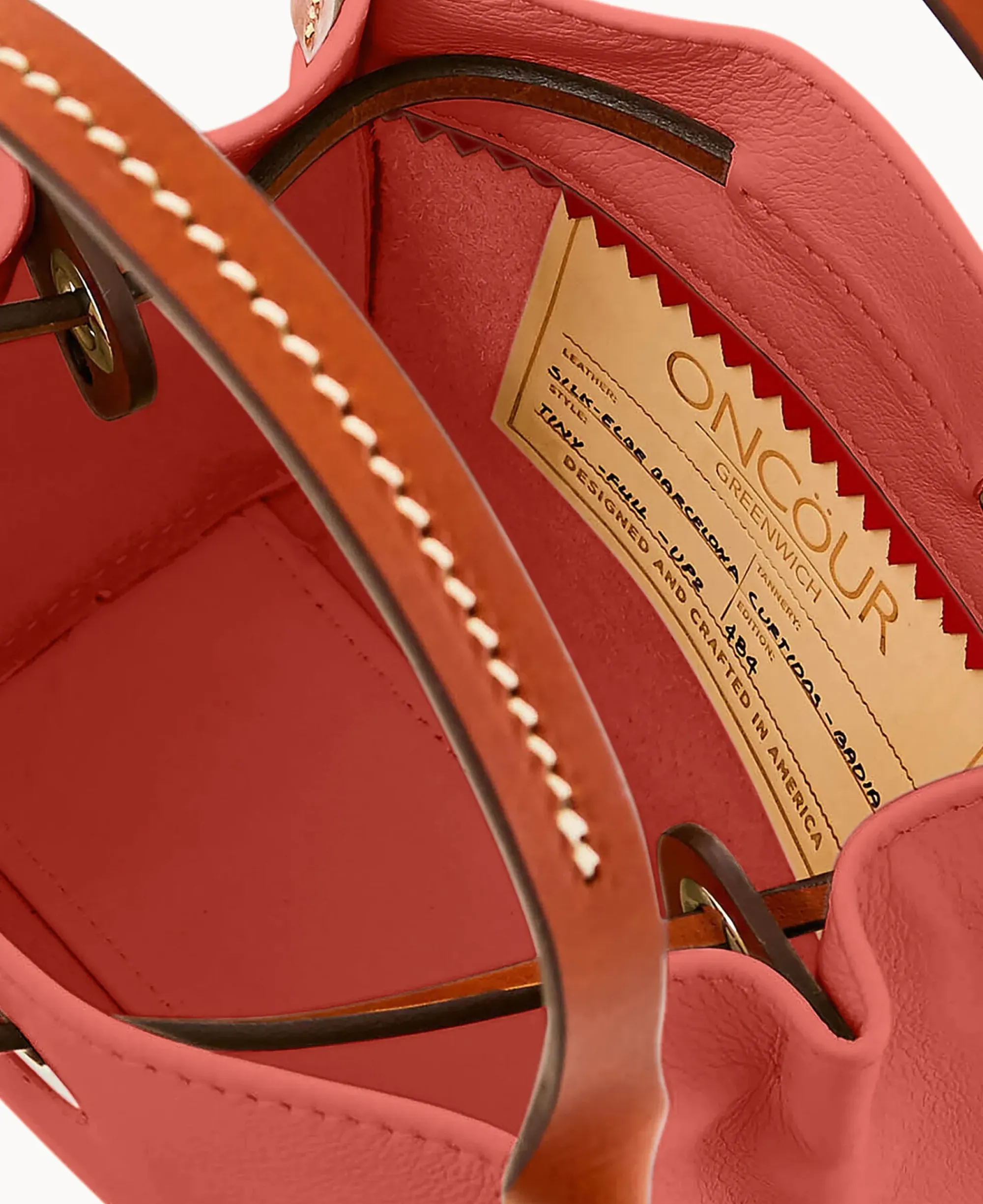 Dooney & Bourke Smooth Leather|Shoulder Bags<Oncour Roux Polo Tiny Full Up Dusty Rose