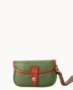 Dooney & Bourke Grab and Go|Wristlets<Oncour Twist Flap Wristlet Grass